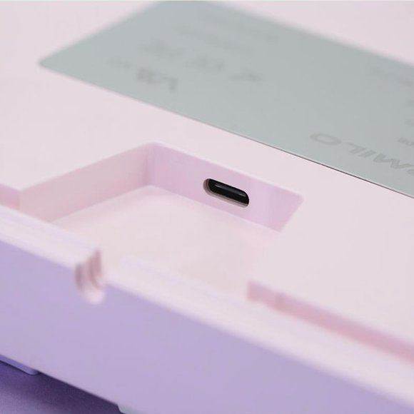 Varmilo Pink & Purple Butterfly Mechanical Keyboard - Picture 16 of 16